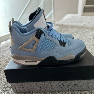 Nike Air Jordan 4 Retro University Blue Travis UNC - 5Y